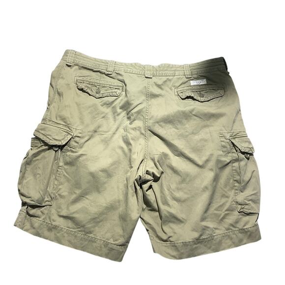 Polo Ralph Lauren Men’s Olive Cargo Shorts Size 46B – Classic, Chino, Outdoor - Picture 2 of 8